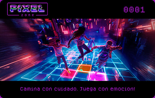 Pixel Zone: Camina con cuidado, Juega con emoción!